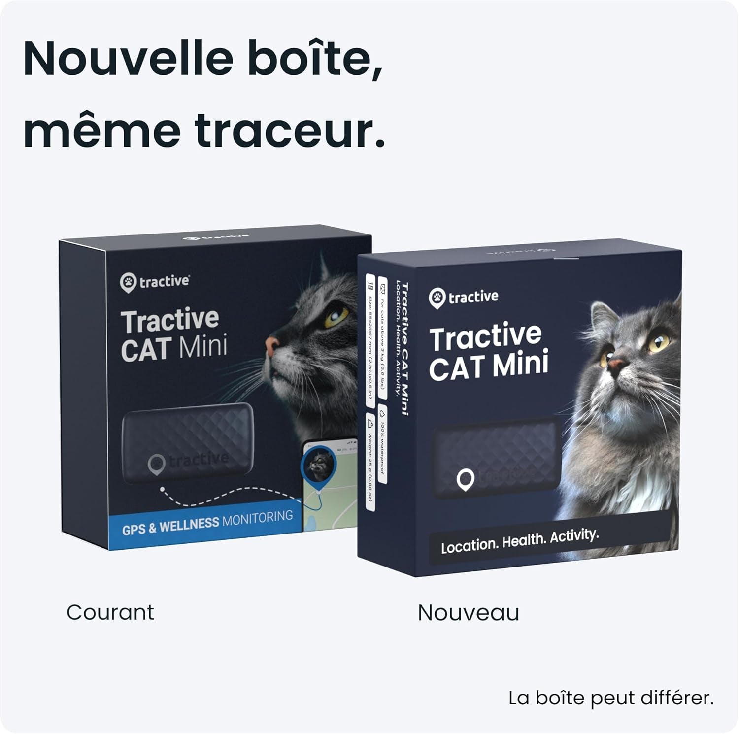 – Mini Collier GPS Chat Connecté – Traceur Le plus Léger Avec Localisation En Direct, Territoire & Activité I Collier De Sécurité Inclus I Abonnement Requis
