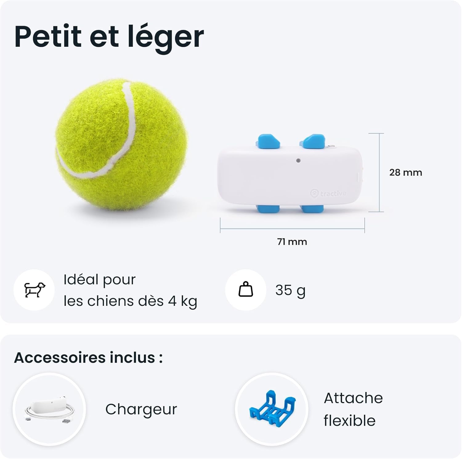 – Collier GPS Pour Chien - Élue Marque De L'Année - Localisation Globale En Direct - Alertes Anti-Fugue - Moniteur D'Activité Avec Alertes De Santé