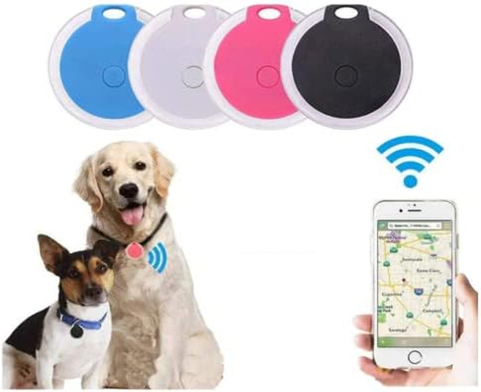 Traceur GPS Chien, Perte Téléphone Chercheur Alarme Trouve-Clés, Localisateur D'Objets Avec Trou Pour Porte-Clés, Animaux Domestiques Chien Chat Véhicules Enfants Âgées GPS Localisation (Le Noir)